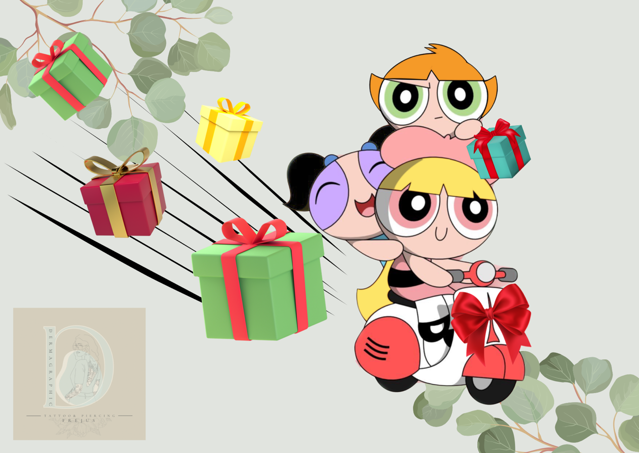 Carte cadeau Dermagraphic Fréjus tatouage piercing