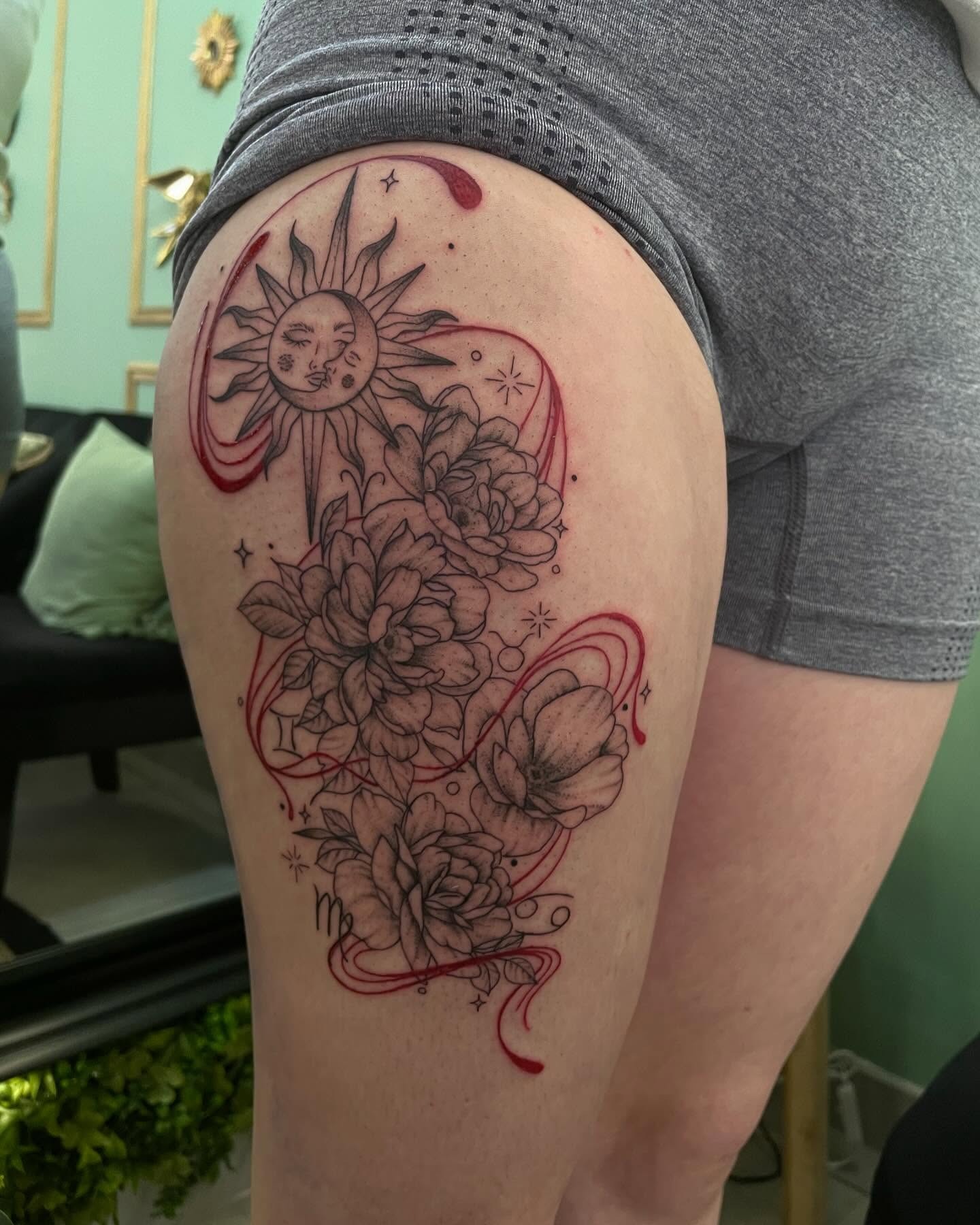 Tatouage poétique Lucia - Studio Dermagraphic Fréjus